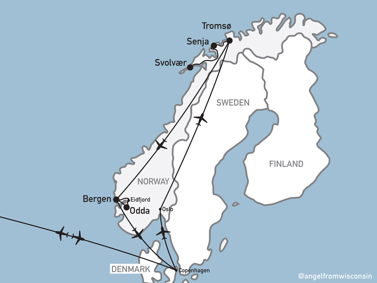 Norway Map