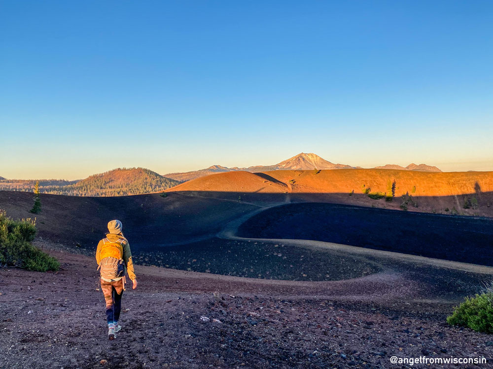 Cinder Cone Sunrise Hike Lassen Volcanic National Park